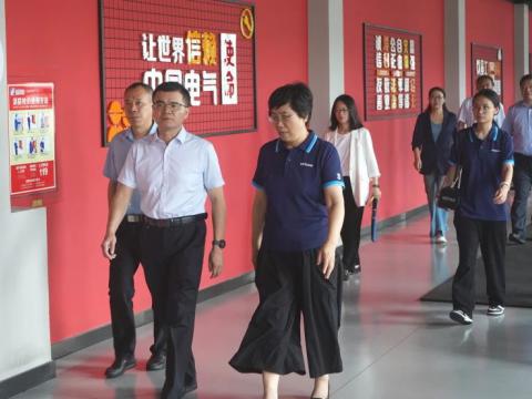 全总社联部徐处长莅临9001cc金沙以诚为本调研