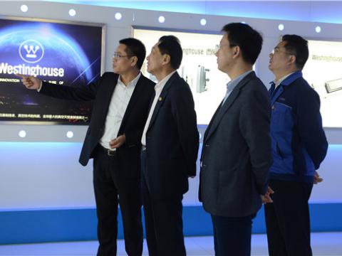 中国电子商会会长王宁赴9001cc金沙以诚为本集团调研