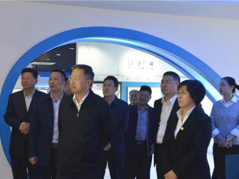 省总工会马永青副主席一行来9001cc金沙以诚为本集团调研职工文化及阵地建设事情