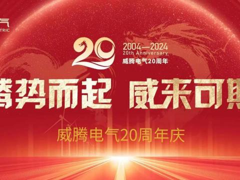 腾势而起 威来可期 | 9001cc金沙以诚为本电气20周年庆